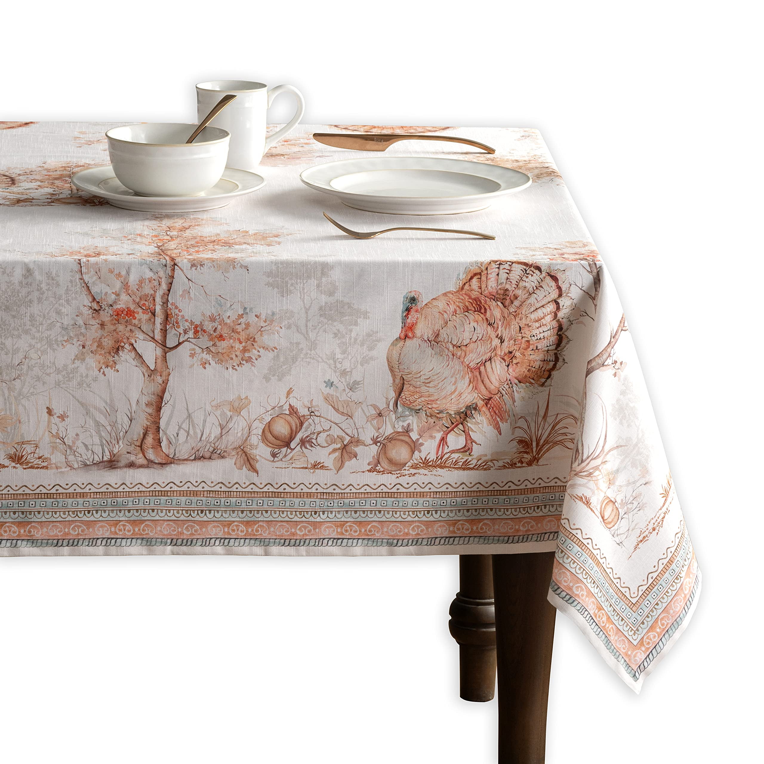 Cachemire Chemin De Table 100 % Coton Pour Fêtes Dîner