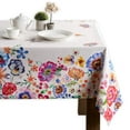 thumbnail image 1 of Maison d' Hermine Happy Florals - High Summer 100% Cotton Tablecloth for Kitchen Dining | Tabletop | Decoration | Parties | Weddings | Spring/Summer (Rectangle, 60 Inch by 90 Inch)., 1 of 5