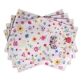 thumbnail image 1 of Maison d' Hermine Happy Florals - Sweety 100% Cotton Set of 4 Placemats for Dining Table | Kitchen | Wedding | Everyday Use | Dinner Parties | Spring/Summer (13 Inch by 19 Inch), 1 of 5