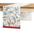 thumbnail image 1 of Maison d' Hermine Holly Time 100% Cotton Table Runner for Party Dinner Holidays Kitchen Home [Double Layer (14.5 Inch by 72 Inch)], 1 of 3