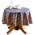 thumbnail image 1 of Maison d' Hermine Imperfection 100% Cotton Tablecloth for Kitchen Dining Tabletop Decoration Parties Weddings (Round, 63 Inch Diameter), 1 of 3