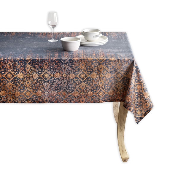 Maison d' Hermine Imperfection 100% Cotton Tablecloth for Kitchen Dining Tabletop Decoration Parties Weddings (Square, 60 Inch by 120 Inch).