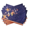 thumbnail image 1 of Maison d' Hermine Kelim 100% Cotton Set of 4 Placemats for Dining Table Kitchen Wedding Everyday Use Dinner Parties (Infinity, 13 Inch by 19 Inch), 1 of 3