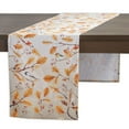 thumbnail image 1 of Maison d' Hermine Oak Leaves 100% Cotton Table Runner for Party Dinner Holidays Kitchen Home [Single Layer (14.5 Inch by 108 Inch)], 1 of 3