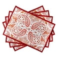 thumbnail image 1 of Maison d' Hermine Orient 100% Cotton Set of 4 Placemats for Dining Table Kitchen Wedding Everyday Use Dinner Parties (13 Inch by 19 Inch), 1 of 3