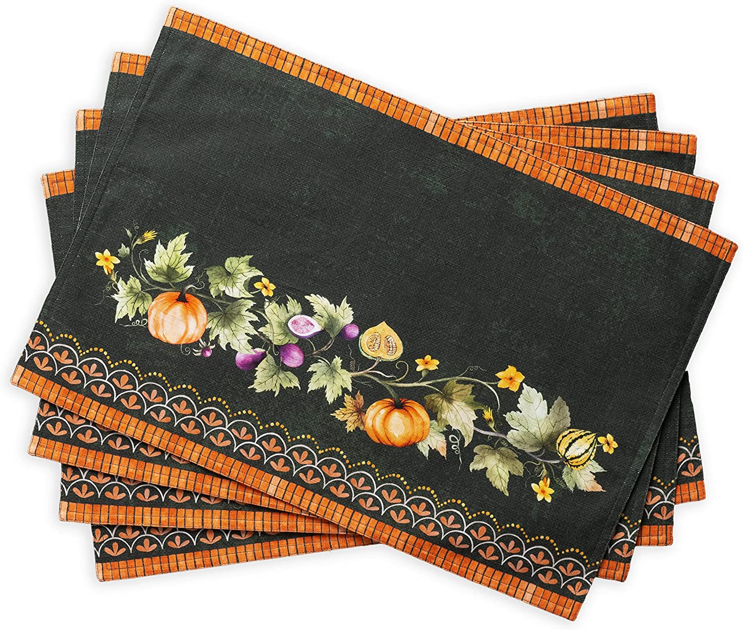 Maison d' Hermine Placemats 100 CottonSet of 4 Dinner Placemat