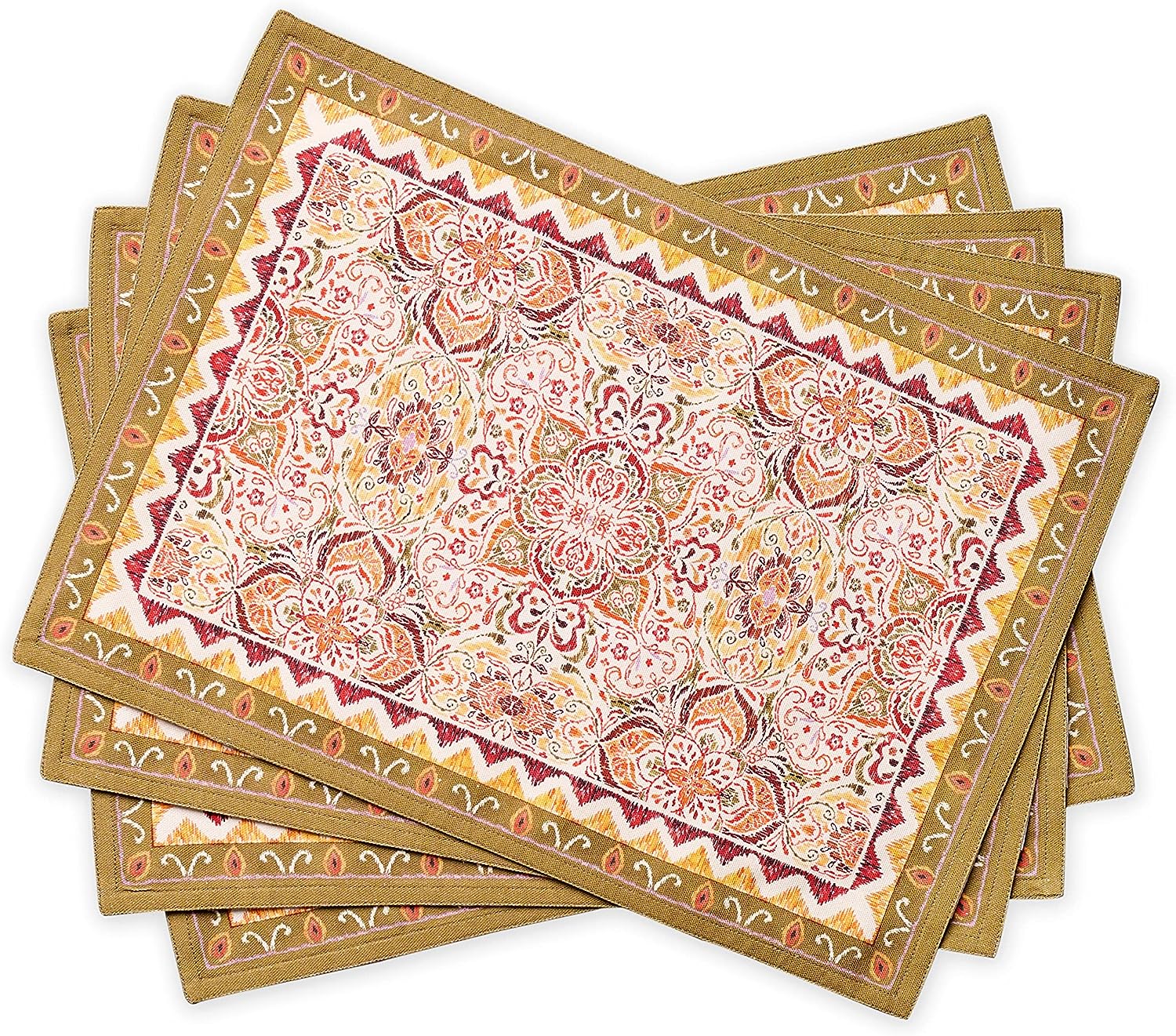 Maison d' Hermine Placemats 100 CottonSet of 4 Dinner Placemat