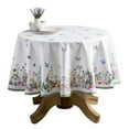 thumbnail image 1 of Maison d' Hermine Printemps 100% Cotton Tablecloth for Kitchen Dining | Tabletop | Decoration | Parties | Weddings | Spring/Summer (Round, 69 Inch)., 1 of 5