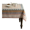 thumbnail image 1 of Maison d' Hermine Romane 100% CottonTablecloth for Kitchen Dining Tabletop Decoration Parties Weddings (Square, 60 Inch by 108 Inch), 1 of 3