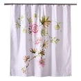thumbnail image 1 of Maison d' Hermine Shower Curtain 100% Cotton One Panel Darkening Bath Shower Curtains 70 Inch x72 Inch, Easy Hanging with 12 Button Holes for Bathroom, 1 of 1