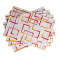 thumbnail image 1 of Maison d' Hermine Summer Maze 100% Cotton Set of 4 Placemats for Dining Table | Kitchen | Wedding | Everyday Use | Dinner Parties | Spring/Summer (13 Inch by 19 Inch), 1 of 5