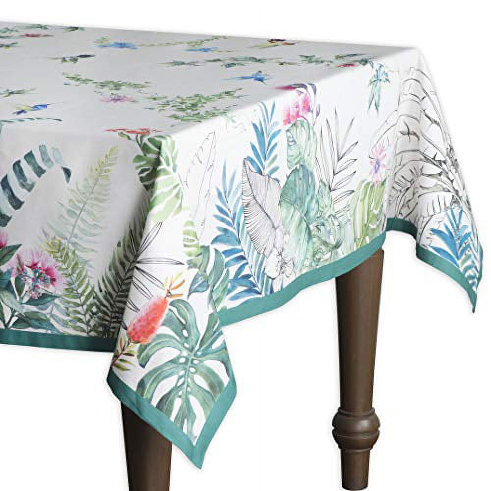 Maison d Hermine Tropiques 100% Cotton Tablecloth 60 Inch by 90 Inch
