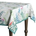 thumbnail image 1 of Maison d' Hermine Tropiques 100% Cotton Tablecloth for Kitchen Dining | Tabletop | Decoration | Parties | Weddings | Spring/Summer (Rectangle, 60 Inch by 108 Inch)., 1 of 5