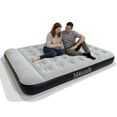 thumbnail image 1 of MaisonAir 12in Queen Airbed Premium Air Mattress with Coil Beam Support and Built in Pillow with Rechargeable Pump, 1 of 9