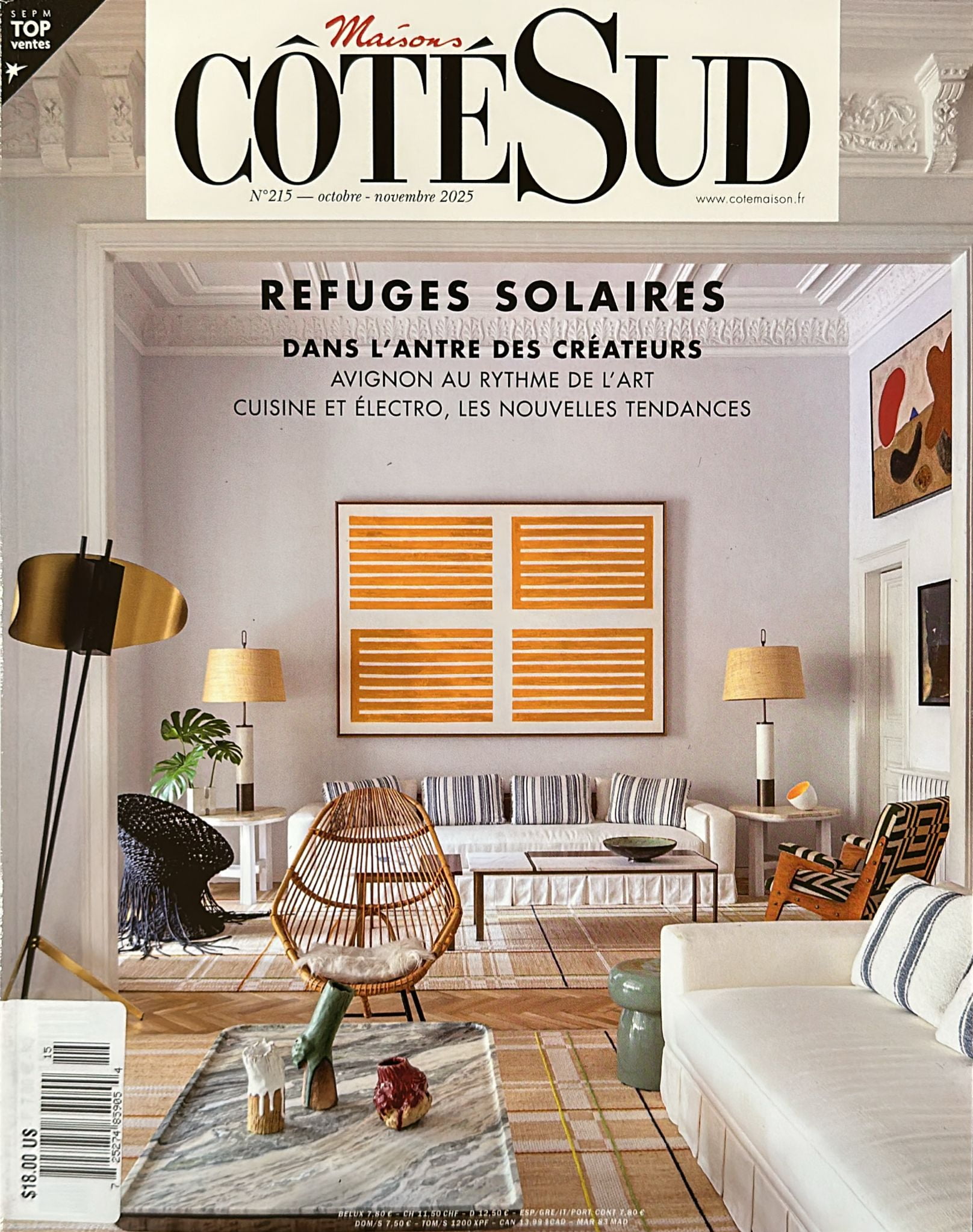 Maisons Cote Sud Magazine October November 2025 - Walmart.com