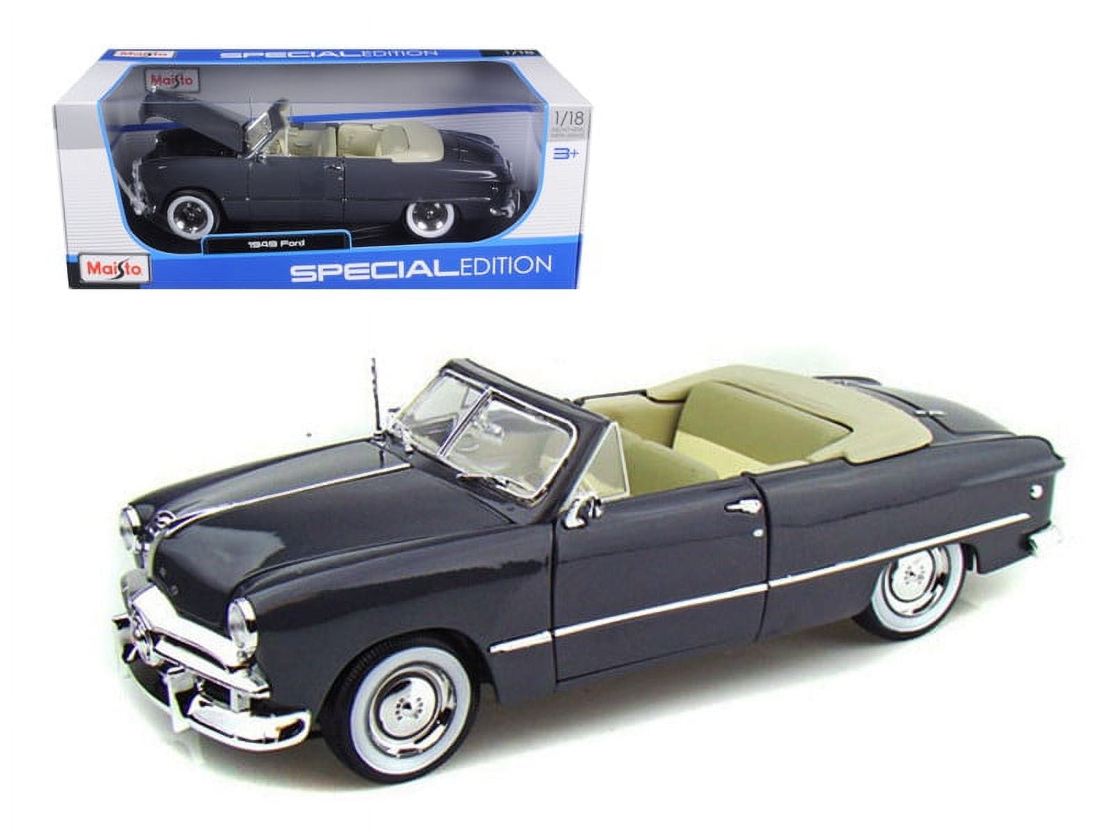 Maisto1/18 1949 フォード コンバーチブル ダイキャスト新品未開封 1949 Ford Convertible Gray 1/18 Diecast Model Car by Maisto