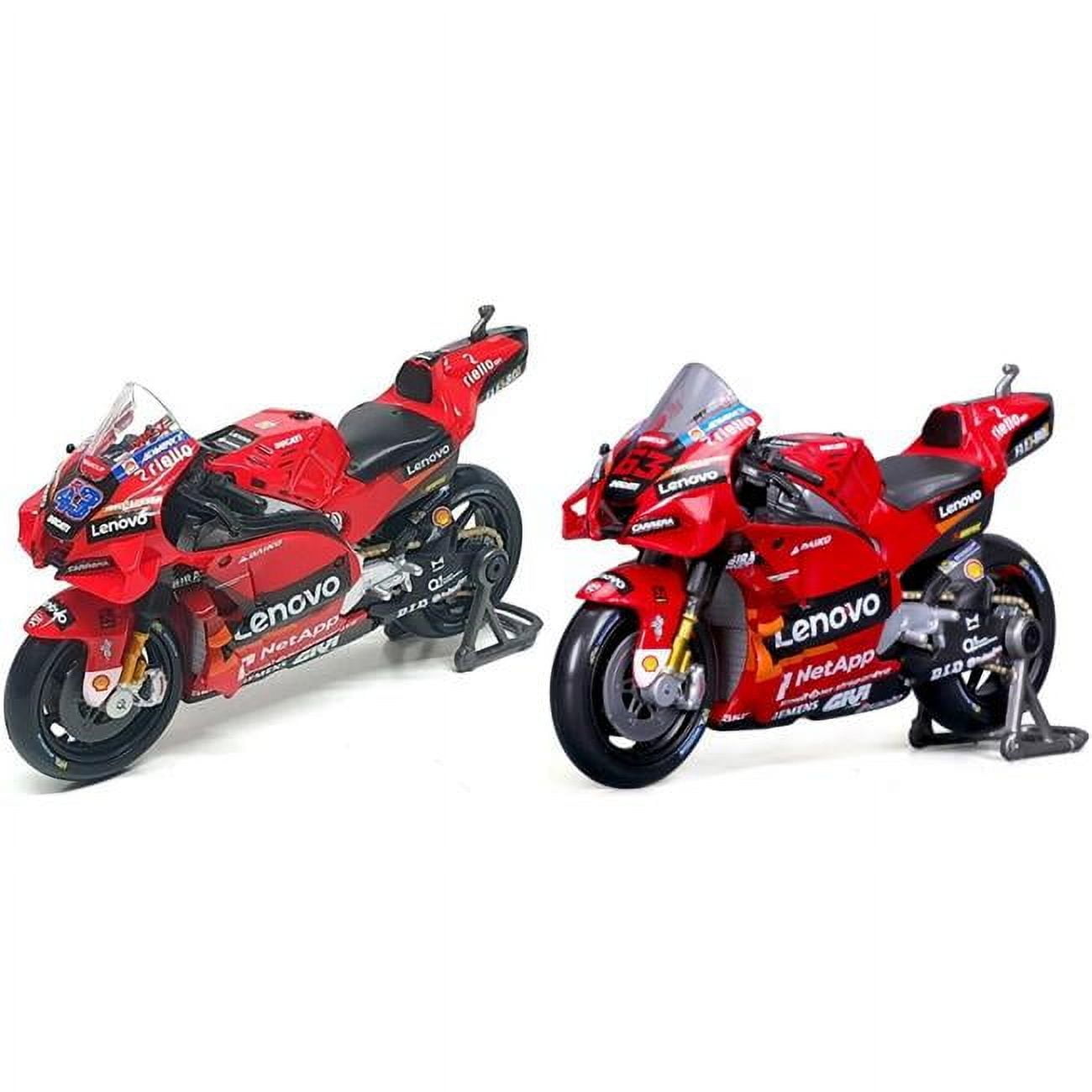 Maisto 1:18th Ducati Lenovo Team 2022, Bagnaia/Miller