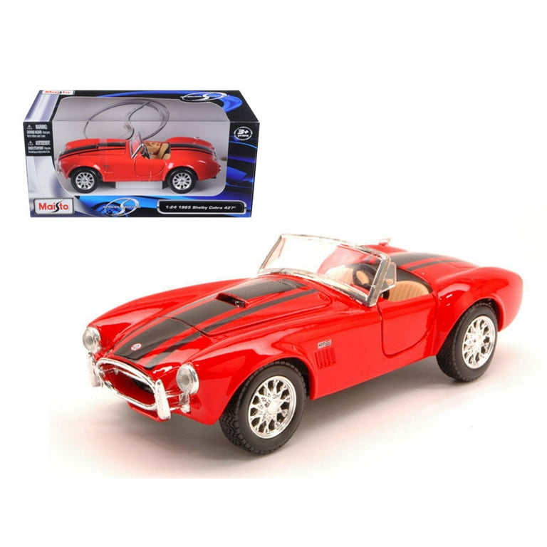 新品　Muscle 1965 Shelby Cobra 1/24 Red 1965 Shelby Cobra 427 RED 1:24 Diecast Model Car By Maisto
