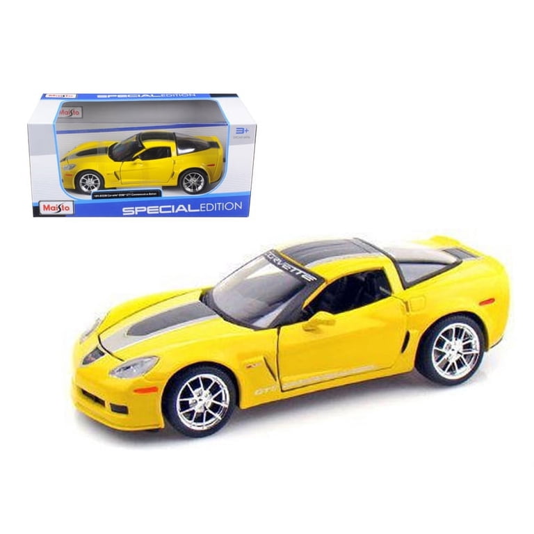 Maisto 1:24 Scale 2009 Chevrolet Corvette C6 Z06 GT1 Yellow
