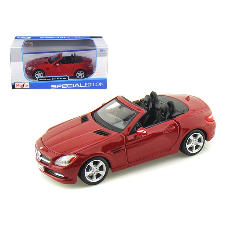 Maisto 1:24 Scale 2011 2012 Mercedes SLK Class Convertible Red