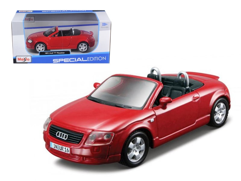 マイスト　Audi TTロードスター Maisto 1:24 Scale Audi TT Roadster Red Diecast Car - Walmart.com