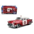 thumbnail image 1 of Maisto 1:26 Scale 1955 Buick Century Bakersfield Diecast Model Fire Department Car, 1 of 8