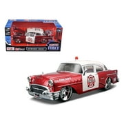 Maisto 126 Scale 1955 Buick Century Bakersfield Diecast Model Fire Department Car