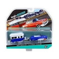 thumbnail image 1 of Maisto 15368G 1 by 64 Diecast 1950 Mercury with Alameda Trailer Blue, White Tow & Go Model, 1 of 2