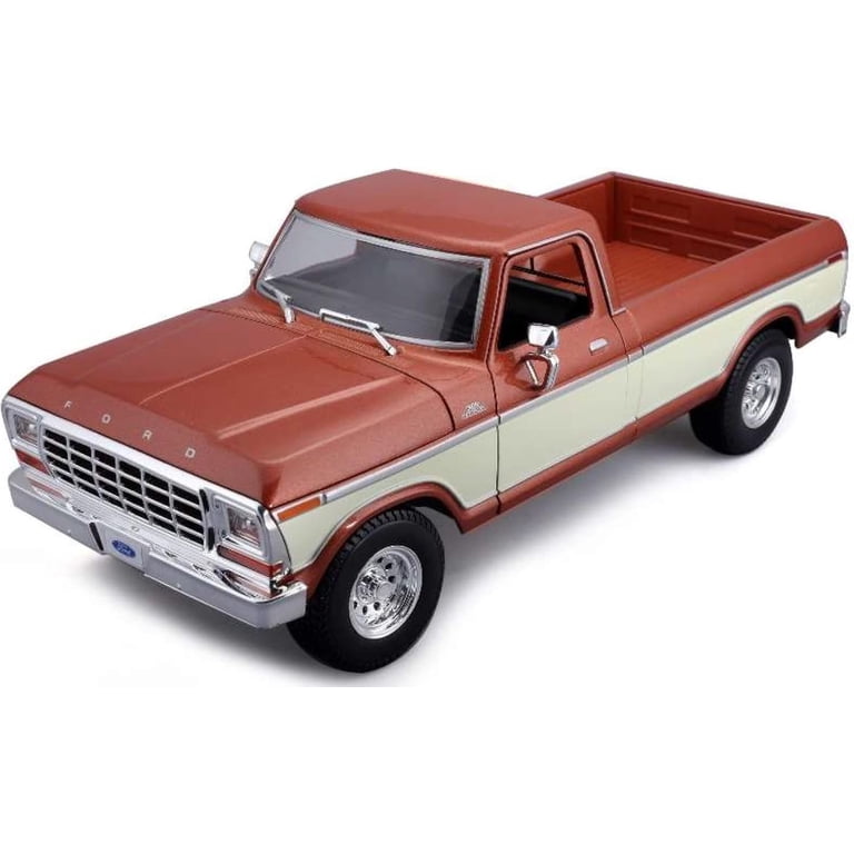 ミニカー Maisto 1979 Ford F150 Pick-up Maisto Compatible with Ford Replica Miniature Model, 1/18, Brown