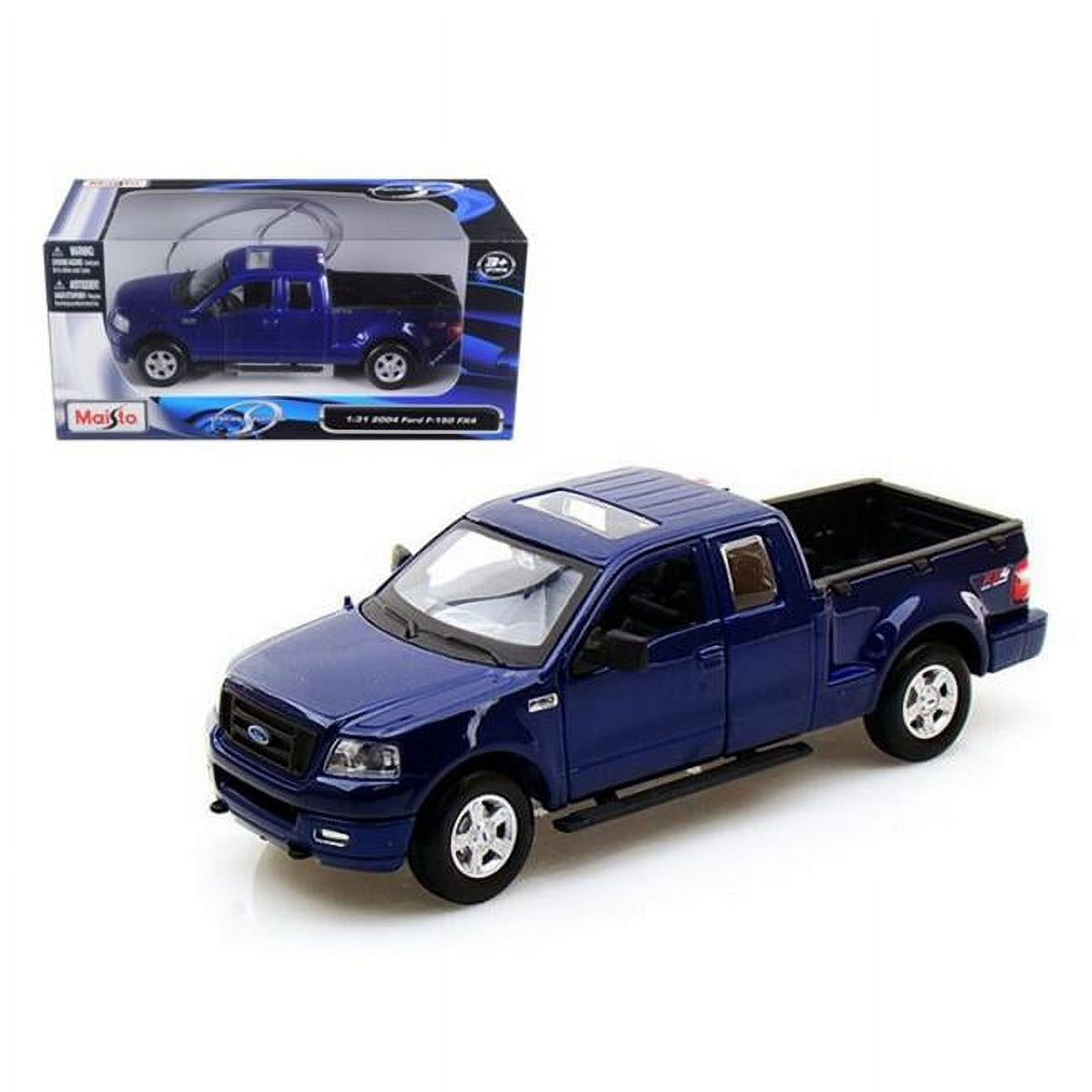 Maisto 2004 Ford F 150 FX4 Metallic Blue Pickup Truck Walmart