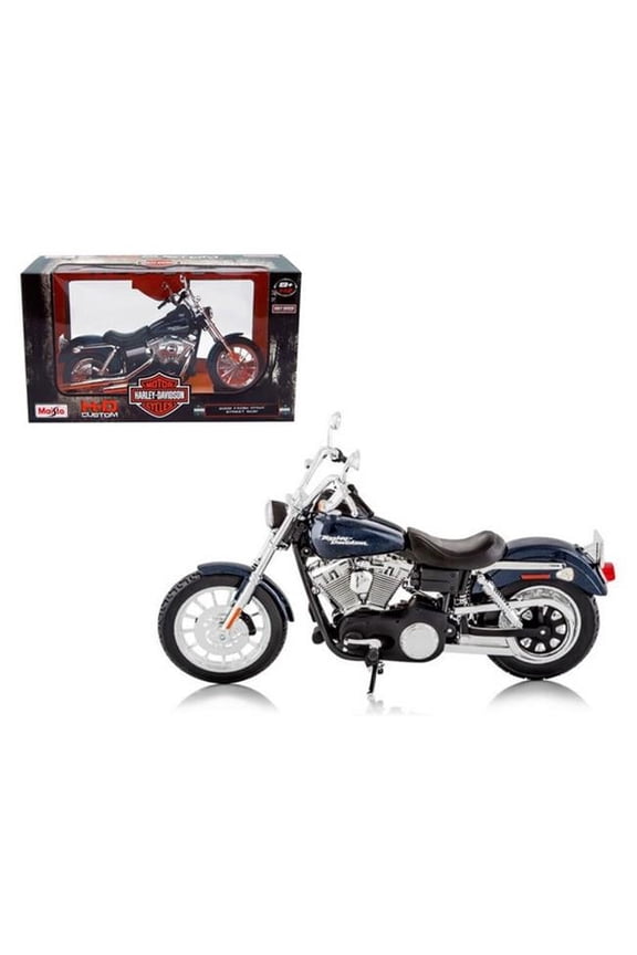 2006 Harley Davidson FXDBI Dyna Street Bob Bike Motorcycle 1-12 Model