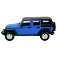 thumbnail image 1 of Maisto 31268bl 2015 Jeep Wrangler Unlimited Blue with Black Top SE Trucks Series 1 by 24 Diecast Model Car, 1 of 1