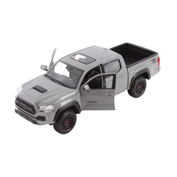 Maisto 2023 Toyota Tacoma TRD PRO Grey 1:27 Pickup Truck Diecast Model NOBOX
