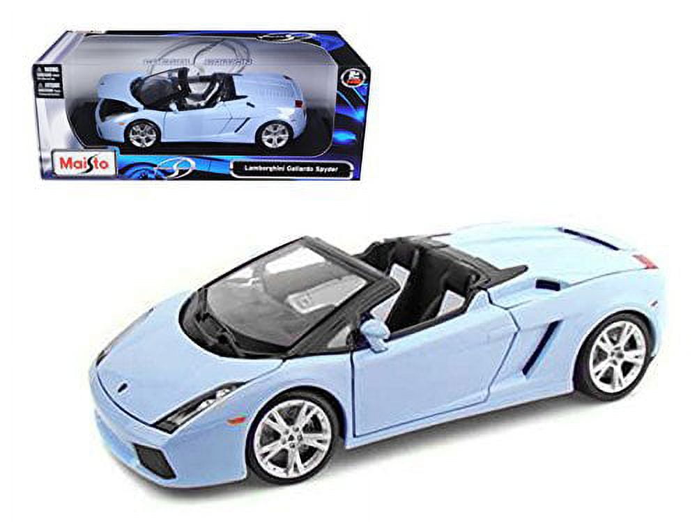 Maisto 31136 Lamborghini Gallardo Spyder Blue 1/18 Diecast Model