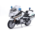 thumbnail image 1 of Maisto Authority Police Motorcycle, 1:18, White, 1 of 4