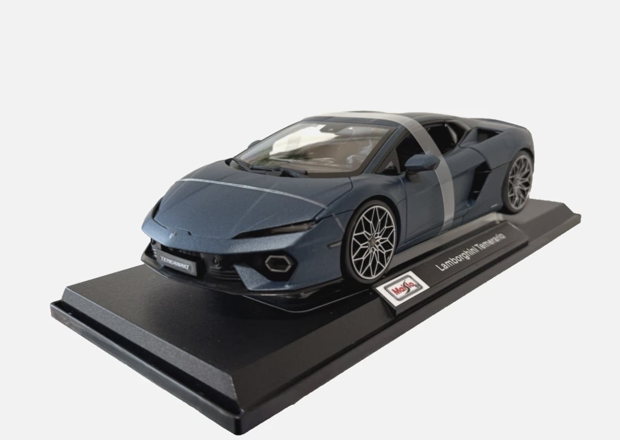 Maisto Diecast Model Lamborghini Temerario Metallic Blue 1:18
