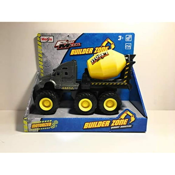 Maisto Fresh Metal Builder Zone Quarry Monsters, Cement Mixer