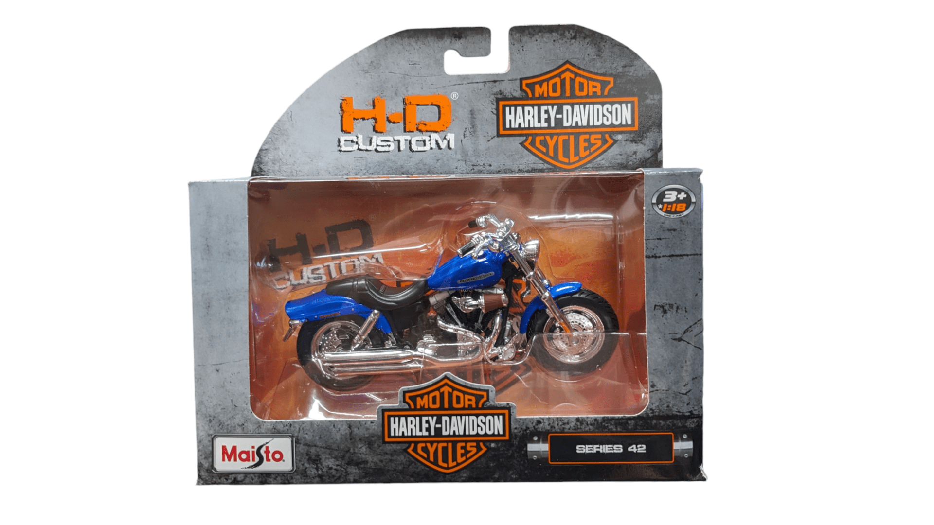 Die-cast Motorcycle Replica 1:18 Scale Harley Davidson Die-cast