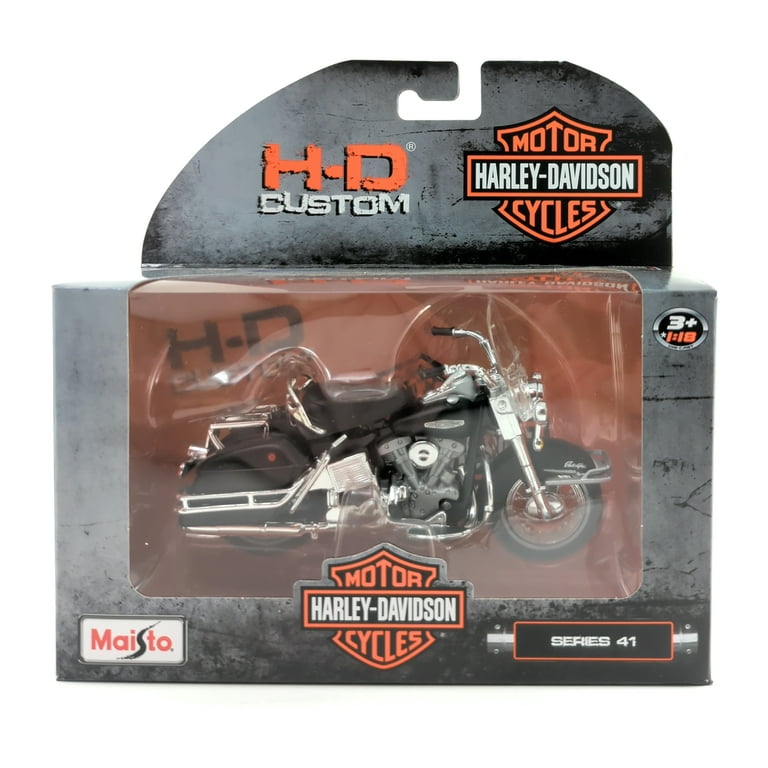 Maisto H-D Custom Harley-Davidson Series 41 Black 1966 FLH