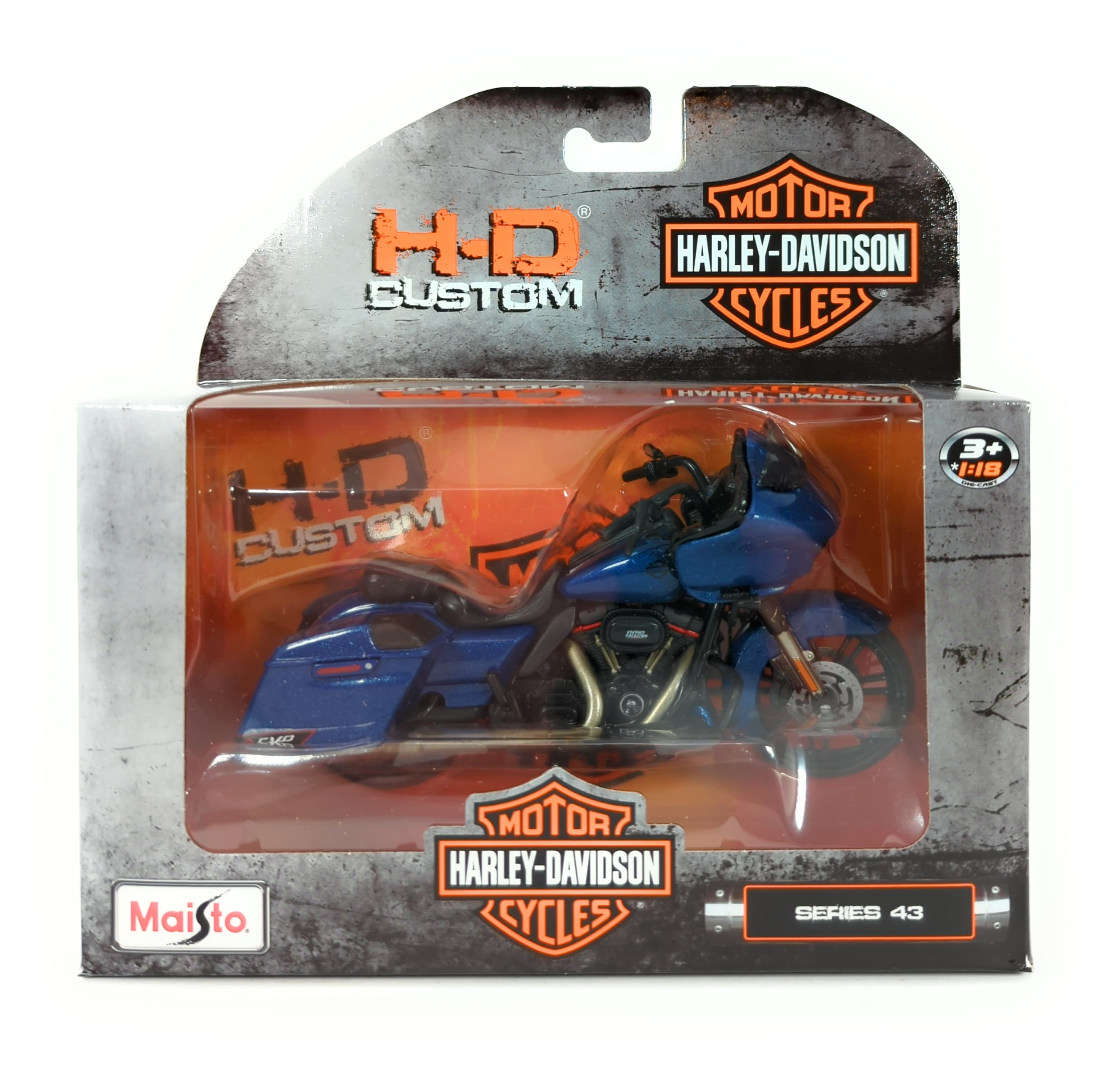 Maisto H-D Custom Harley-Davidson Series 43 Blue 2022 CVO Road