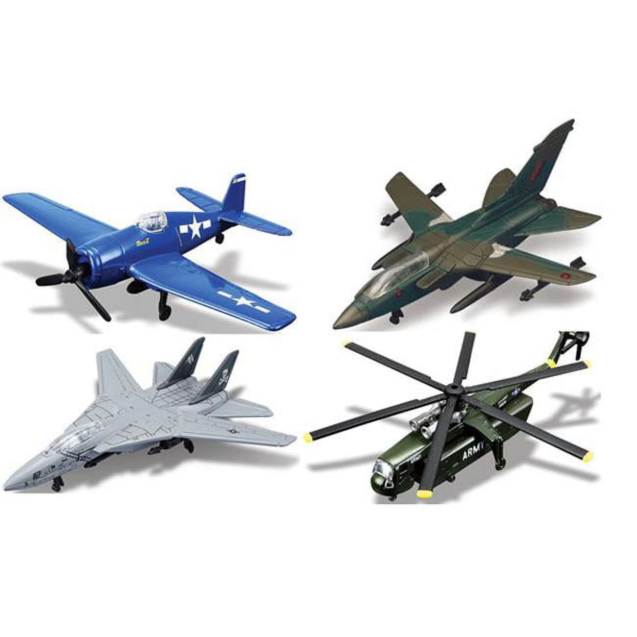 Maisto MAI15061 SET I 4 Piece Military Aircraft Set Walmart