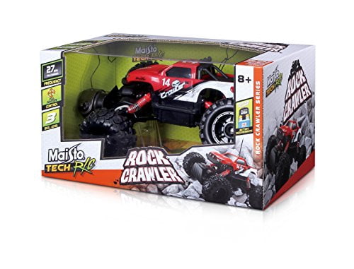 Maisto R/C 27Mhz (3-Channel) Rock Crawler Radio Control Vehicle (Colors May Vary)