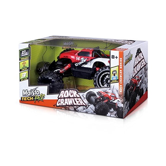 Maisto R/C 27Mhz (3-Channel) Rock Crawler Radio Control Vehicle (Colors May Vary)