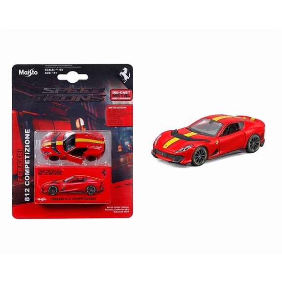 Maisto Speed Icons Ferrari 812 Competizione die-cast model car.