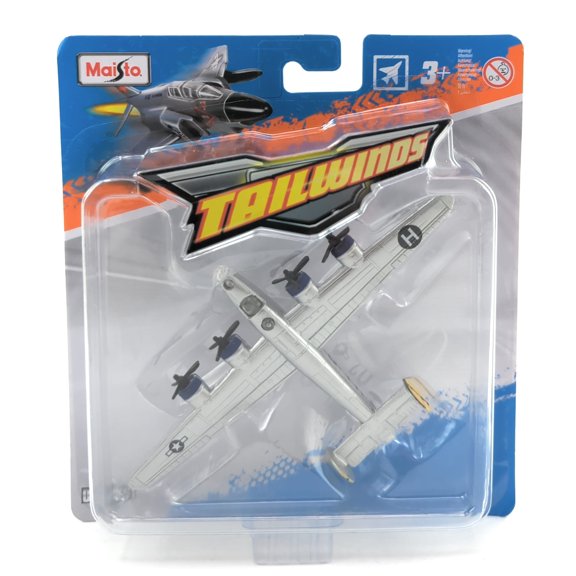 Maisto Tailwinds B-24 Liberator Bomber Die-Cast Metal 4 Inch Replica Aircraft