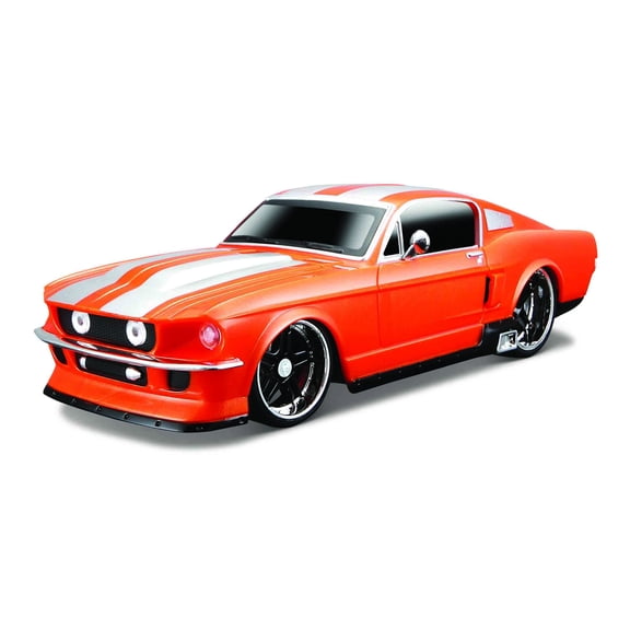 Maisto Tech R/C 1:24 Scale 2.4 GHz 1967 Ford Mustang GT, Metallic Orange