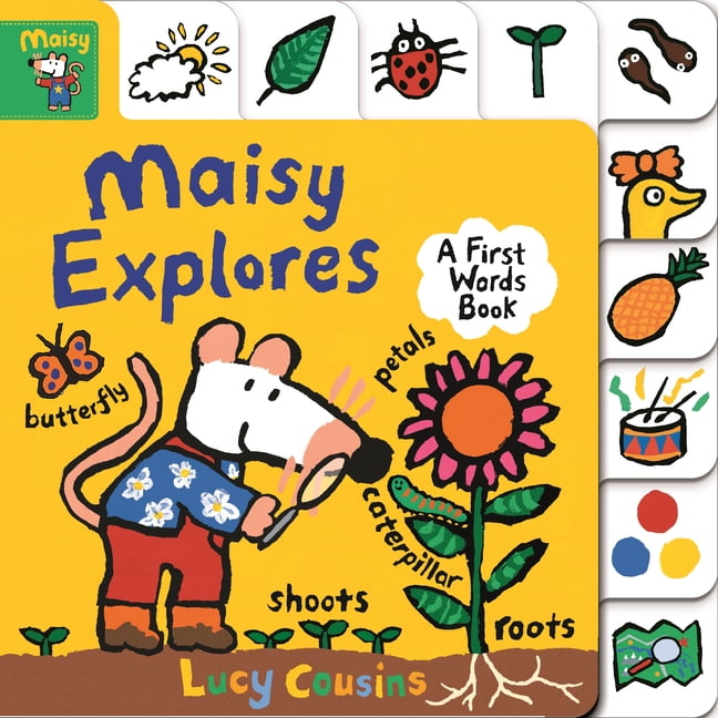 Maisy: Maisy Explores: A First Words Book (Board book