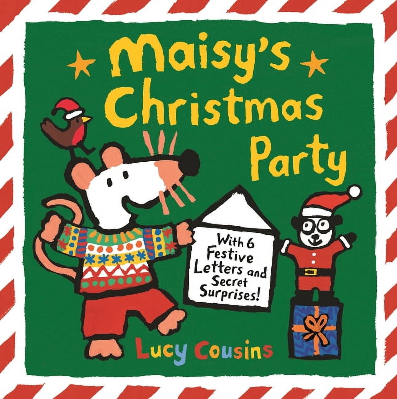 Maisy: Maisy’s Christmas Party : With 6 Festive Letters and Secret Surprises! (Hardcover)