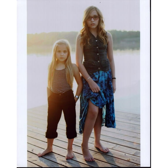 Maisy Stella And Lennon Stella Standing On Dock Photo Print (16 x 20) - Item # MVM56762