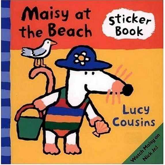 Pre-Owned Maisy at the Beach: A Sticker Book (Paperback) 0763615048 9780763615048